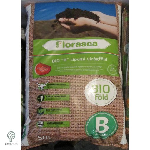 'B' típusú Florasca biovirágföld