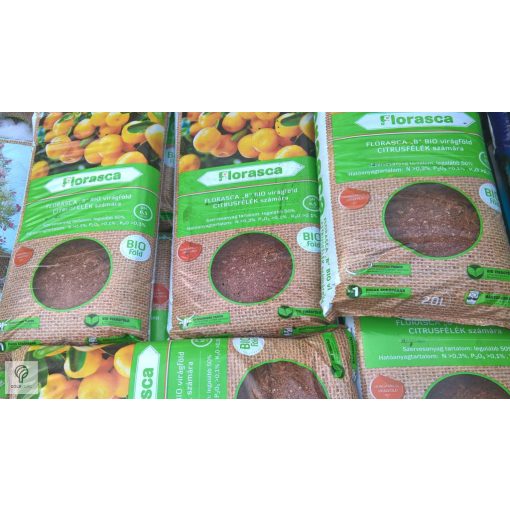 Citrusföld (Florasca bioföldkeverék  20 liter)