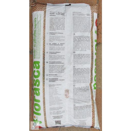 Leander- és pálmaföld (Florasca bioföldkeverék  20 liter)