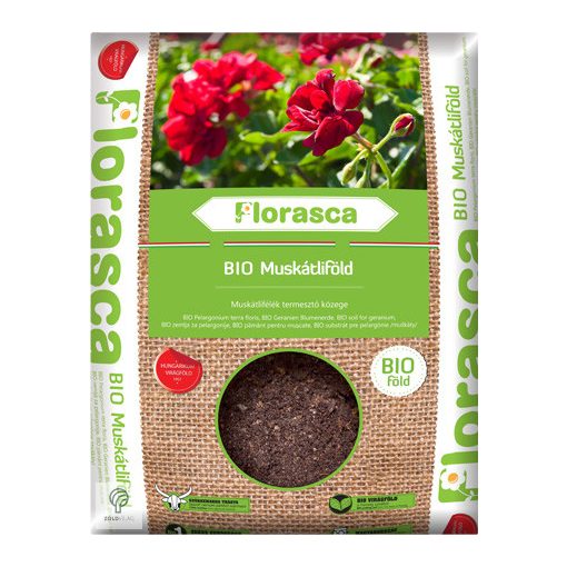 Muskátliföld (Florasca bioföldkeverék  20 liter)