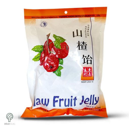 Ehető kínai galagonya beérett termései a fán