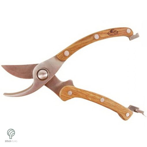 Esschert Design metszőolló - fanyelű  20 cm hosszú