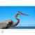 HERON, magyarul kócsag figura, díszkertben, kerti ttó mellett
