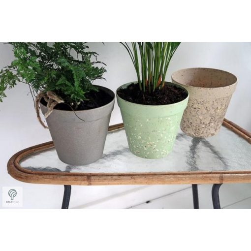 Környezetbarát virágtartó - barna