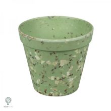 Környezetbarát virágtartó - zöld