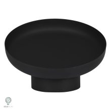 Aszimmetrikus kialakítású öntöttvas tűzrakó tál